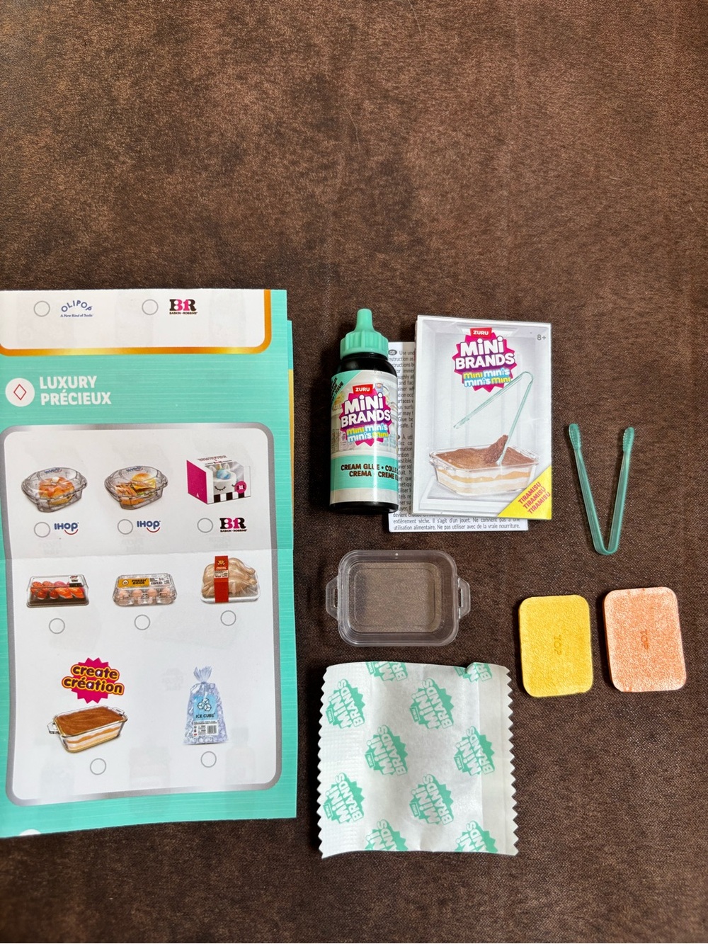 Mini Brands Fill the Fridge Tiramisu Creation